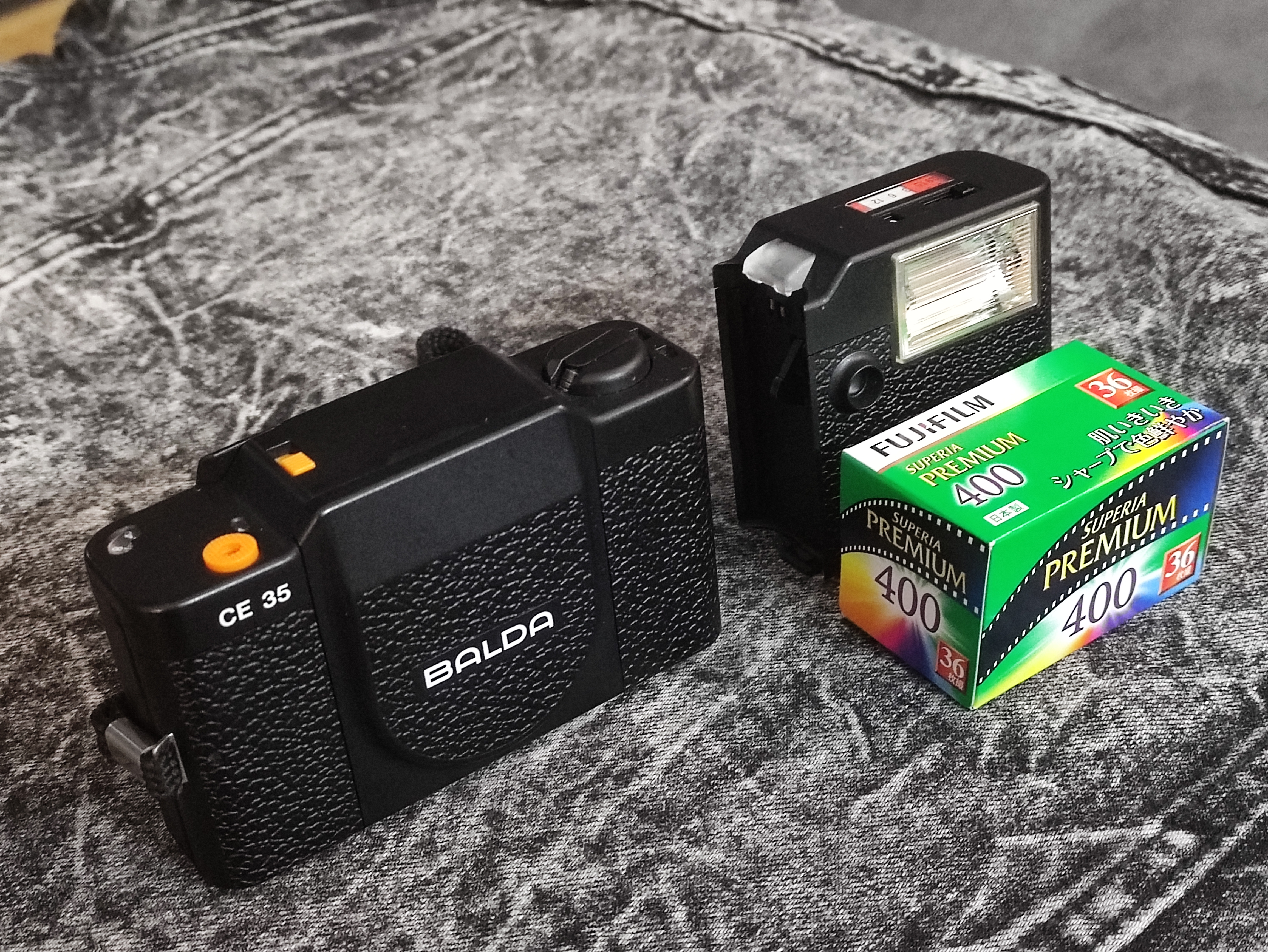 【完動品】BALDA CE35 + CF18 フィルムカメラ 動作確認済み 完動品】BALDA CE35 + CF18 フィルムカメラ 動作確認済み 完動品】BALDA